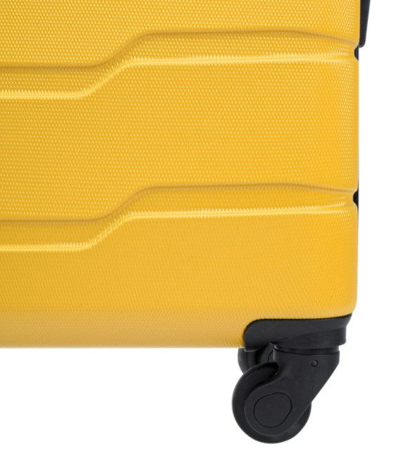 Žltý kabínový kufor Alicante