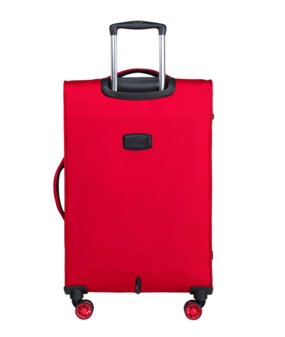 Střední červený kufr Perugia