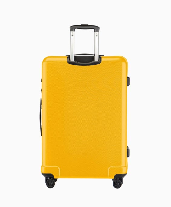 Střední žlutý kufr Panama