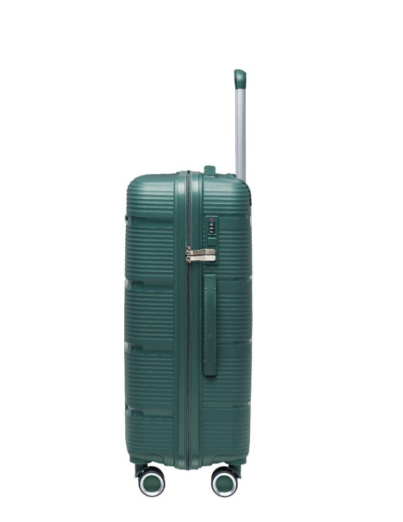 Střední zelený kufr Casablanca
