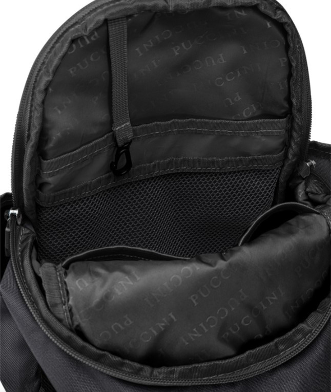 Černý crossbody batoh Easy Pack