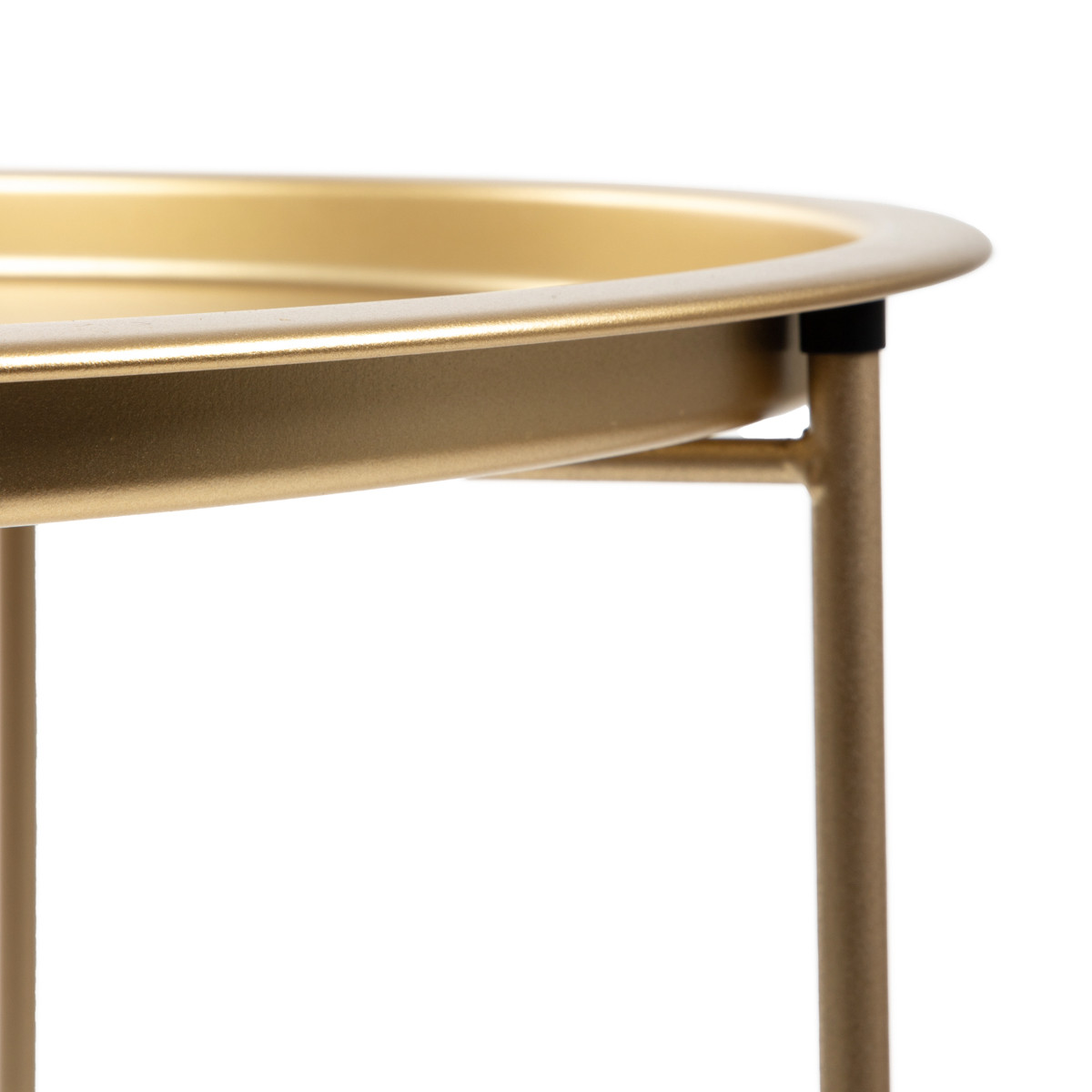 Příruční stolek STALDIS zlatý 870168