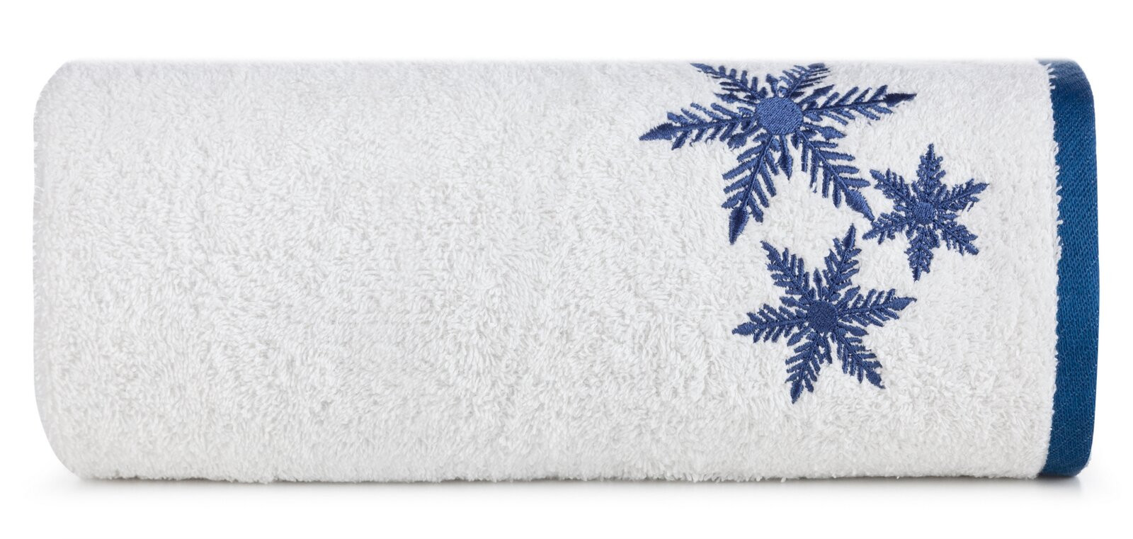 Sada ručníků CAROL 01 bílá / modrá