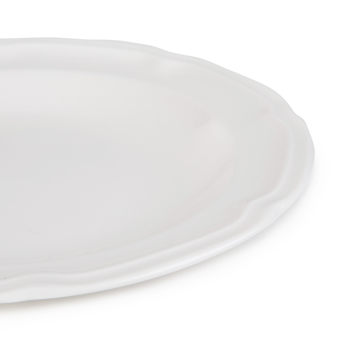 Hlboký tanier JASMINE biely 870656