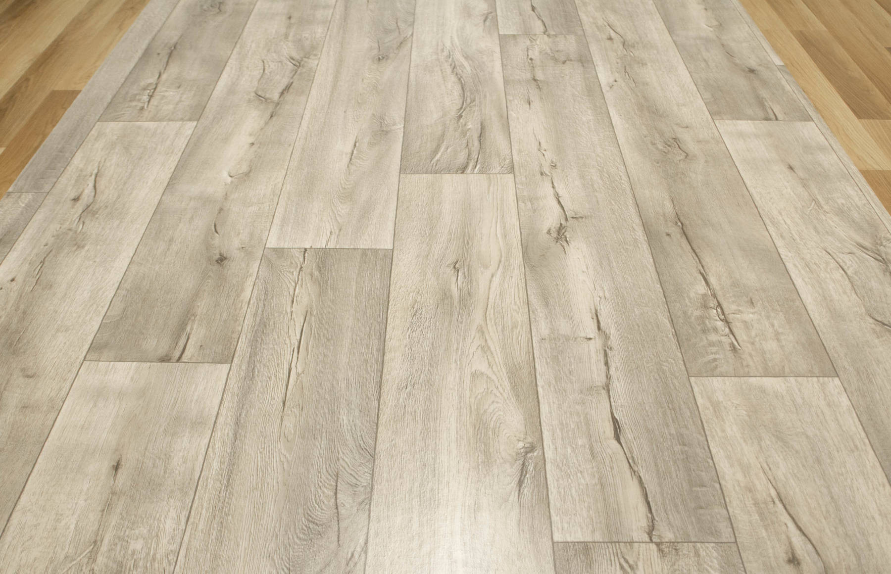 PVC podlaha Bartesa Cracked Oak 990M šedá / krémová / béžová