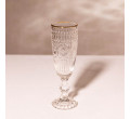 Pohár BARREL na šampanské so zlatým okrajom ALL 998762