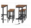 Barový stôl so stoličkami LBT15X