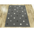Dětský koberec Kids 533752/89911 Hvězdy šedý