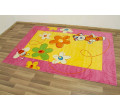 Detský koberec Kids 8027-1-44975 Kvietočky, viacfarebný