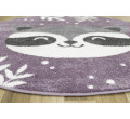 Detský koberec Lima C884A fialový / krémový