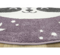 Detský koberec Lima C884A fialový / krémový