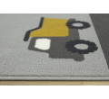 Dětský koberec LUNA 534458/89945 -Nákladní autička, šedý
