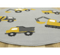 Detský koberec Luna Kids 534418/89945 autá, horčicový