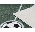 Detský koberec protišmykový BAMBINO 2138 Futbalové ihrisko,  zelený