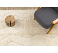 Ručně tkaný vlněný koberec BERBER MR4315 Beni Mrirt berber Boho, béžový