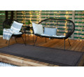 Šňůrkový koberec / běhoun SIZAL TIMO 5979 outdoor černý