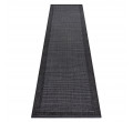 Šnúrkový koberec / behúň SIZAL TIMO 5979 outdoor čierny 