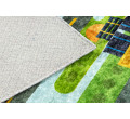 Detský koberec JUNIOR 52105.801 stavenisko / uličky, modrý 