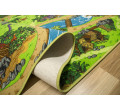 Dětský koberec Dino vesnice dinosaurů