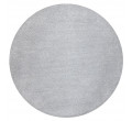 Koberec kruh INDUS 91 stříbrný