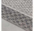 Šnúrkový koberec Aruba sivý / krémový 