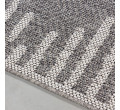 Šnúrkový koberec Aruba Romby sivý 