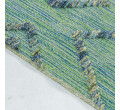 Šnúrkový koberec Bahama 3D Boho zelený 