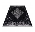  Šnúrkový koberec Sunny ornament čierny