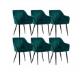 Set šiestich jedálenských stoličiek LDC087Q01-6 (6 ks)