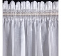 Záclona ALIA bílá - na pásce