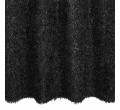 Hotová záclona MARION čierna - na priechodkách