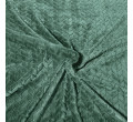 Jemná deka CINDY s reliéfním vzorem - mátová