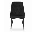 Set tří jídelních židlí IMOLA černá (černé nohy) (3ks)