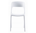 Set troch stoličiek IPOS biele (3ks)