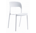 Set štyroch stoličiek IPOS biele (4ks)