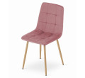 Jídelní židle KARA růžová