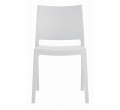 Set tří jídelních židlí KLEM bílé