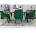 Set jedálenských stoličiek LUGO zelené (2ks)