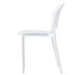 Set dvou židlí LUMA bílé (2ks)