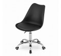 Otočná židle ALBA - černá
