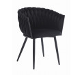 Jídelní židle ORION sametová černá