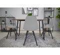 Set tří jídelních židlí OSAKA šedé (černé nohy) 3ks