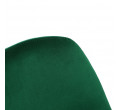 Židle SLANK sametová smaragdová ALL 813776
