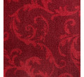 Metrážny koberec GRANDE BAROK červený