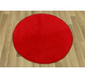 Kulatý červený koberec 360