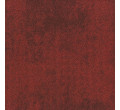 Kobercové štvorce BASALT červené 50x50 cm
