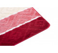 Sada koupelnových koberečků MULTI C5132 červený ROMBY