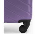 Fialový kabinový kufr Malaga