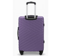 Střední fialový kufr Malaga