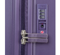Střední fialový kufr Mykonos